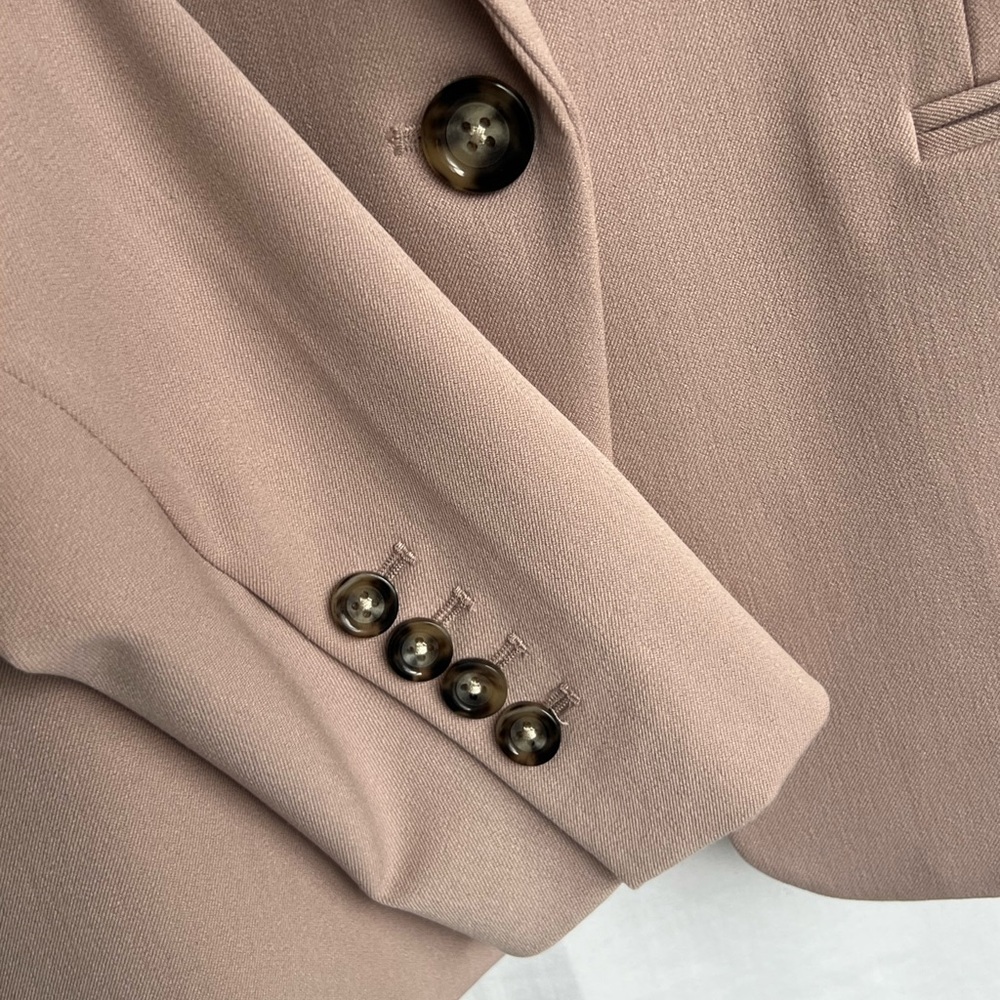 Express Women's Mauve Studio Stretch Blazer Jacket - Picture 6 of 9